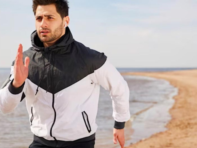 Variety of styles of men's sports jackets