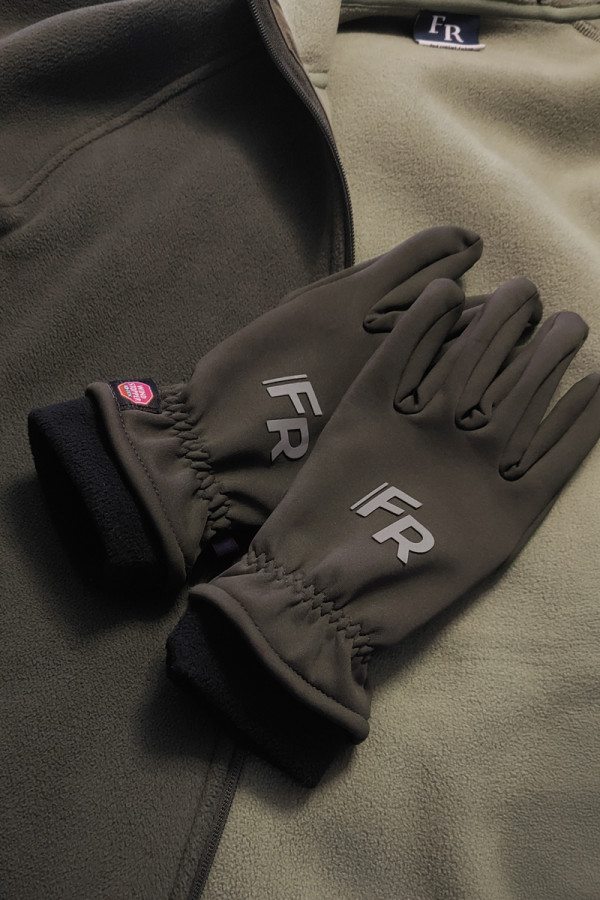 Ski gloves (softshell) Freever UF 607 khaki, Фото №2- freever.ua