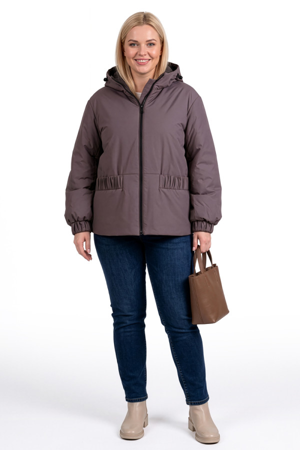 Women's jacket Freever NF 10057 brown