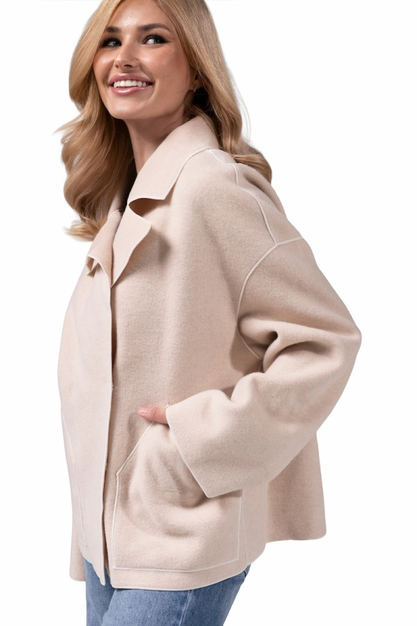 Women's Coat Freever JF 1025 Beige, Фото №7- freever.ua