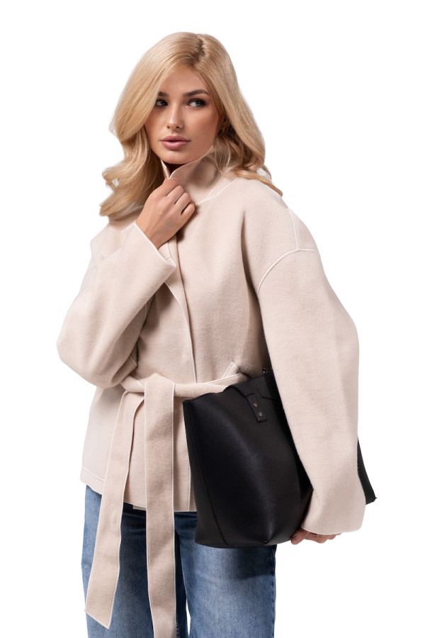 Women's Coat Freever JF 1025 Beige, Фото №4- freever.ua