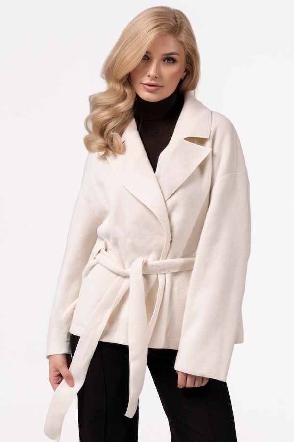 Women's Coat Freever JF 1025 Milky, Фото №4- freever.ua