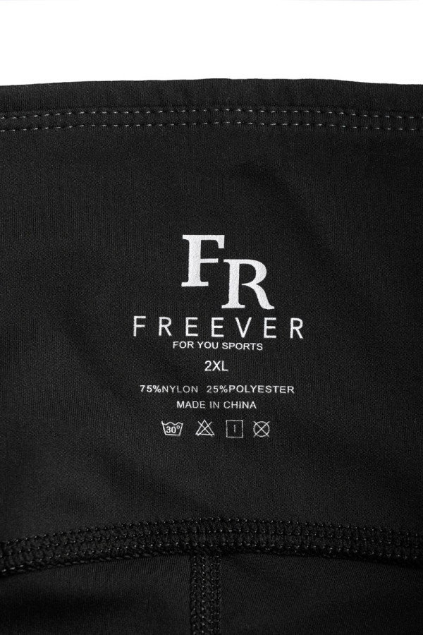 Fitness leggings for women Freever AF 3952 black, Фото №5- freever.ua