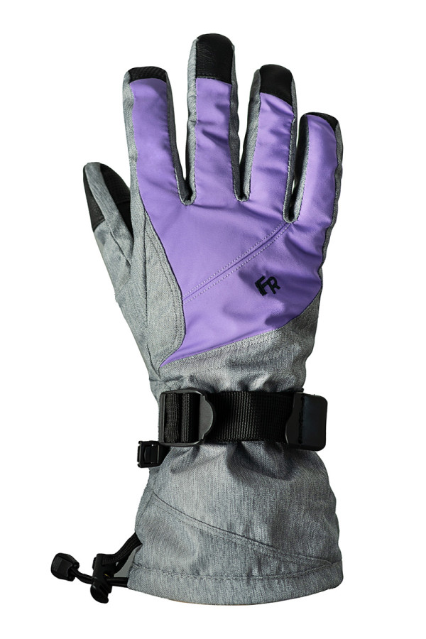 Women's ski gloves Freever WF 1801 lilac, Фото №2- freever.ua