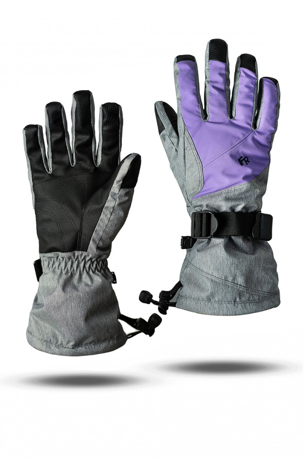 Women's ski gloves Freever WF 1801 lilac