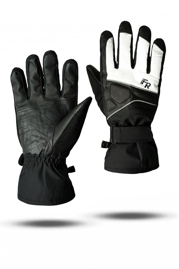 Ski gloves men Freever WF 1803 white