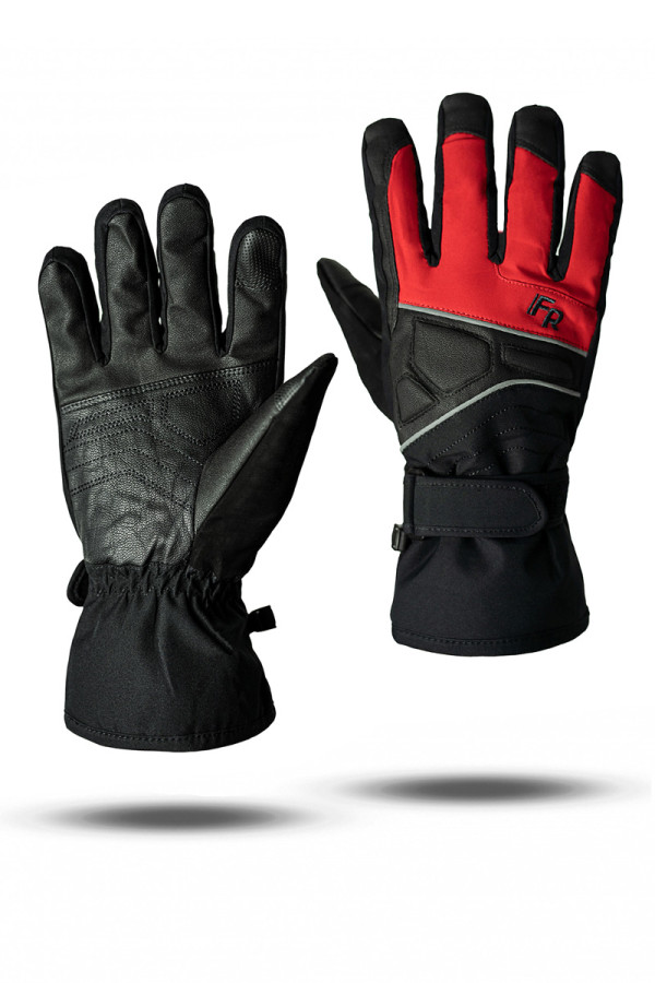 Ski gloves men Freever WF 1803 red
