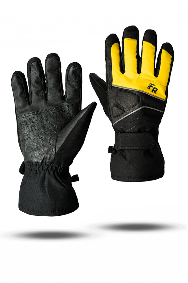 Ski gloves men Freever WF 1803 yellow