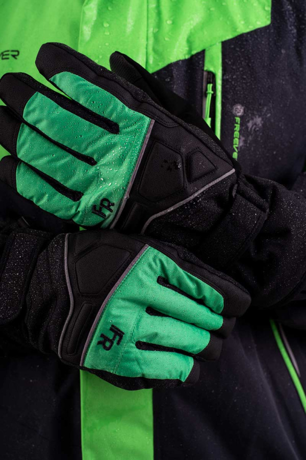 Ski gloves men Freever WF 1803 green, Фото №5- freever.ua