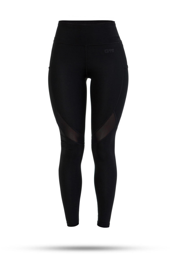 Women's sports leggings Freever GF18136 black, Фото №2- freever.ua