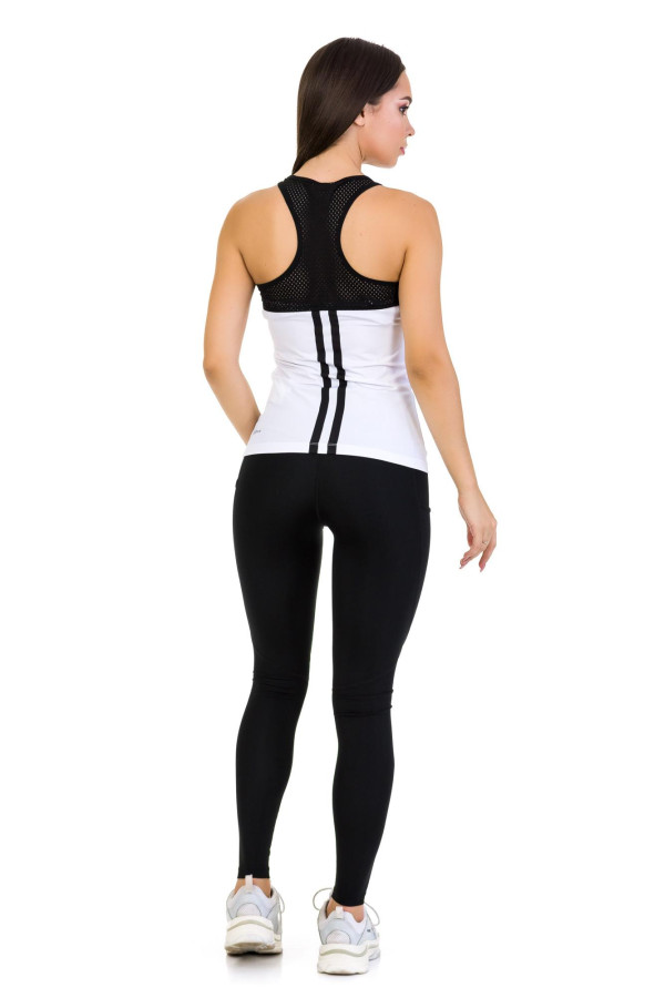 Women's sports leggings Freever GF18136 black, Фото №5- freever.ua
