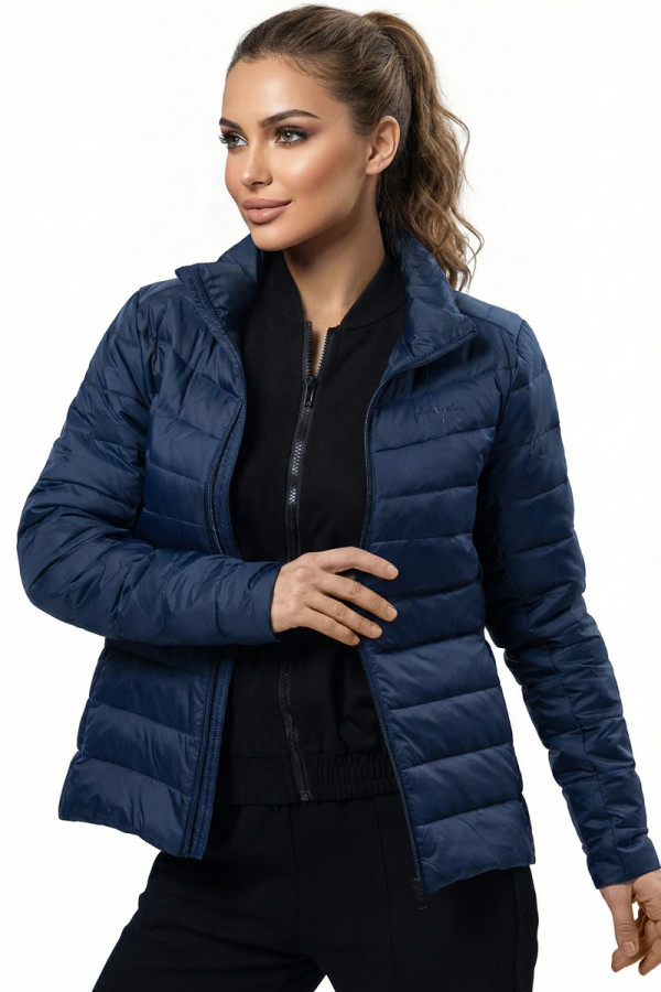 Women's down jacket Freever UF 20218 blue