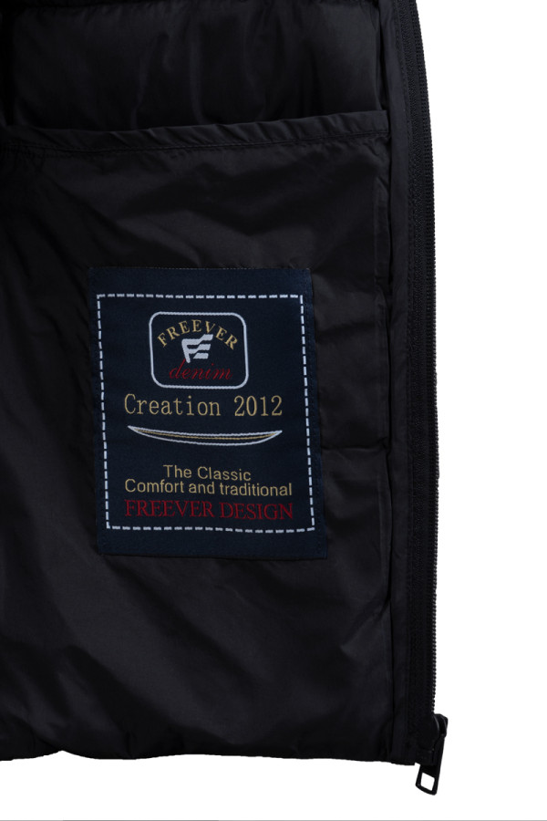 Women's down jacket Freever UF 20218 black, Фото №6- freever.ua