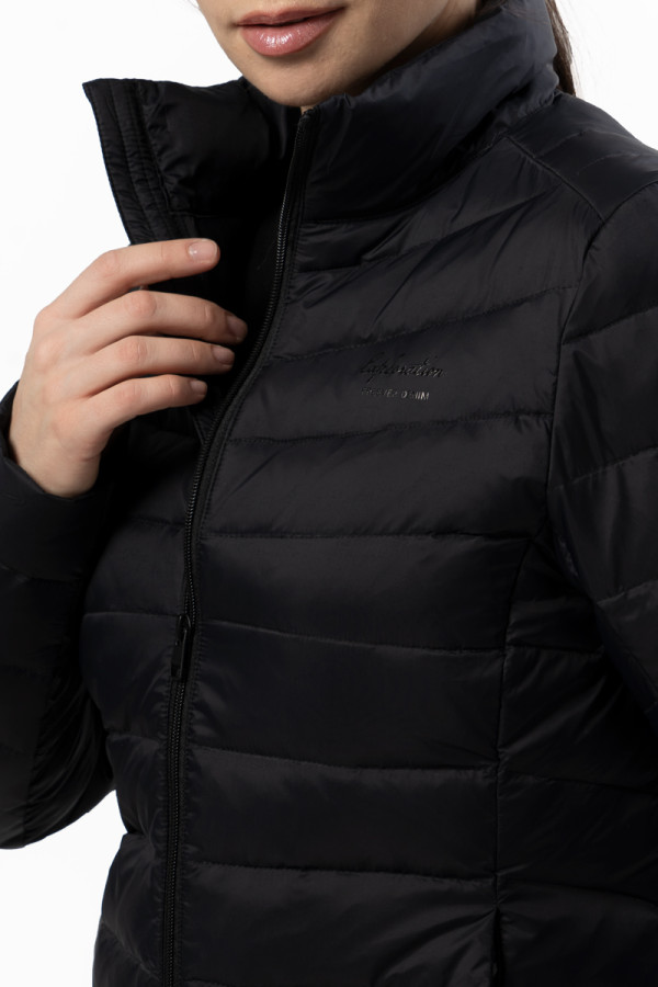 Women's down jacket Freever UF 20218 black, Фото №4- freever.ua