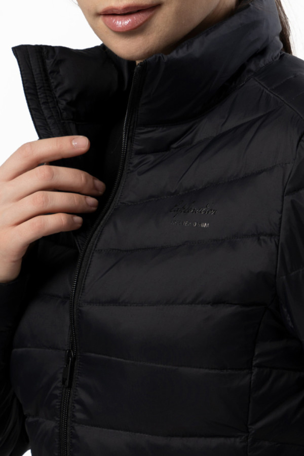 Women's down jacket Freever UF 20218 black, Фото №4- freever.ua