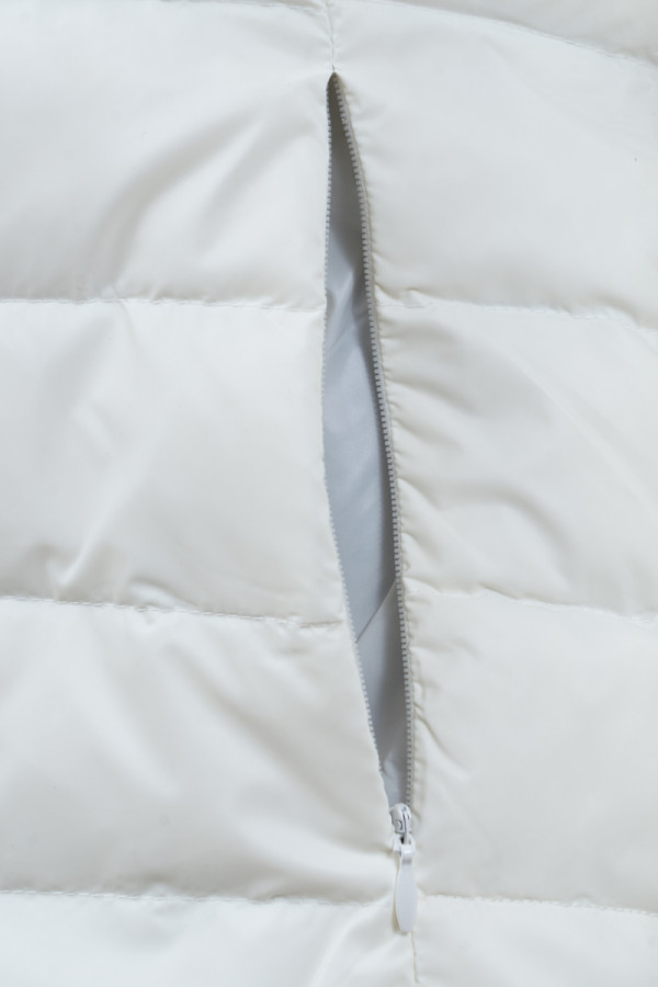 Women's down jacket Freever UF 20218 white, Фото №4- freever.ua