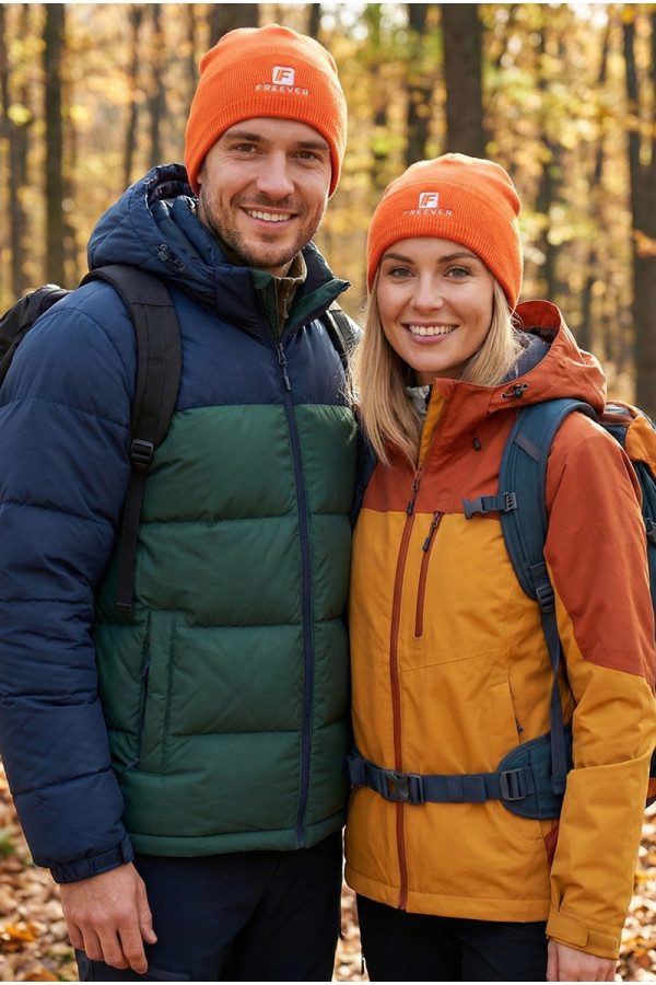 Knitted hat Freever UF 20304 orange