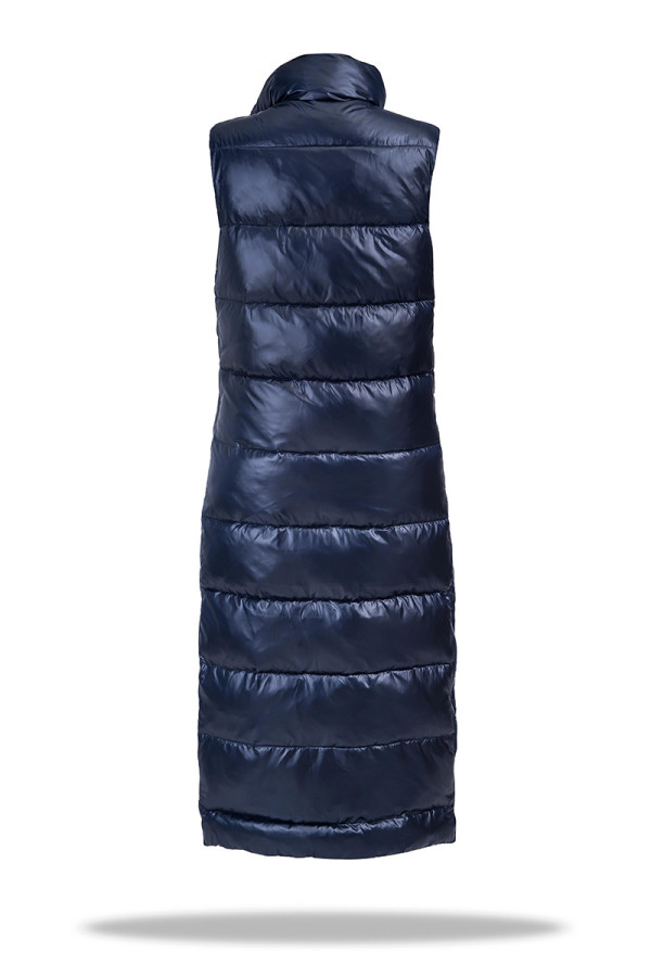 Long women's vest Freever SF 20508 dark blue, Фото №4- freever.ua