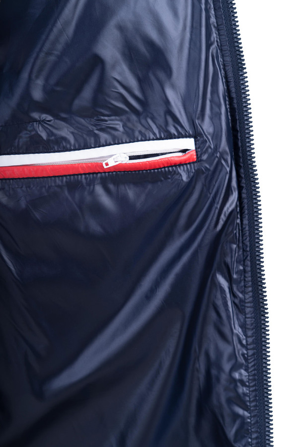 Long women's vest Freever SF 20508 dark blue, Фото №6- freever.ua