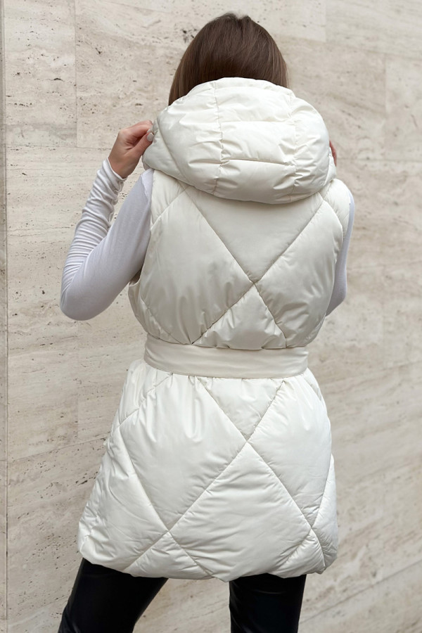 Women's vest Freever UF 20801 Milky, Фото №6- freever.ua