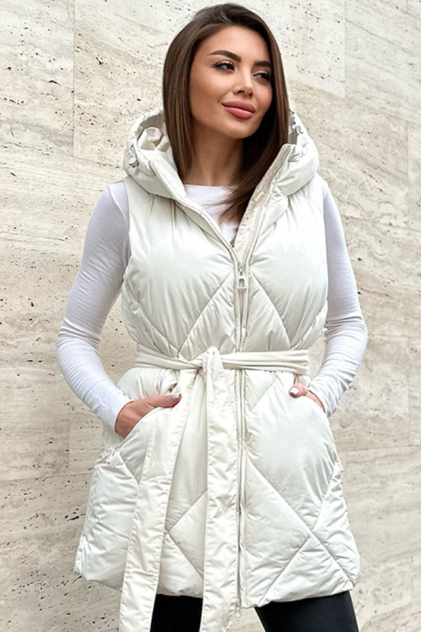 Women's vest Freever UF 20801 Milky