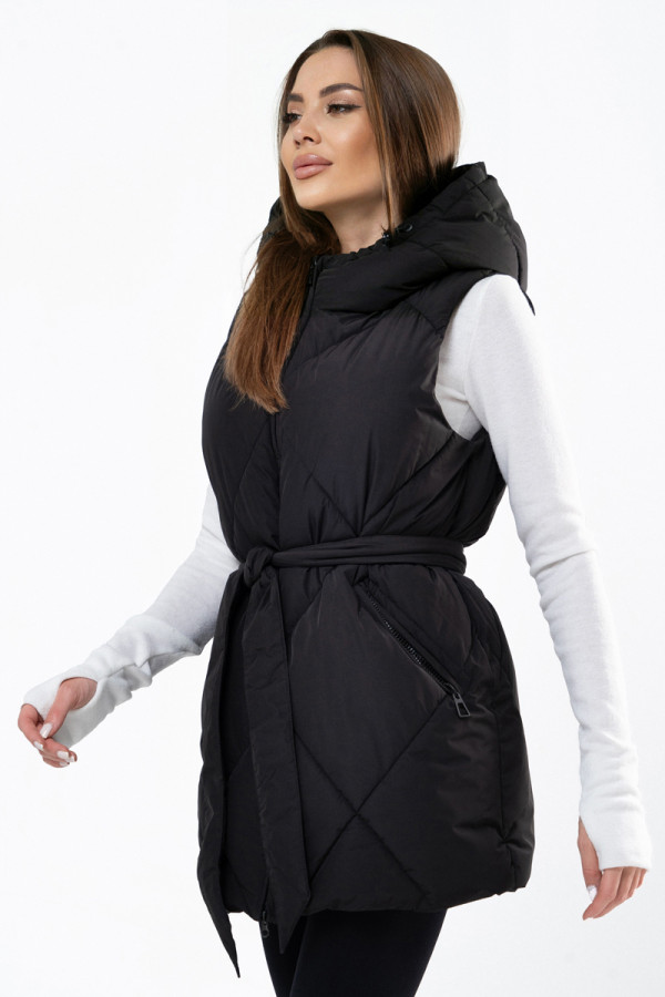Women's vest Freever UF 20801 black, Фото №6- freever.ua