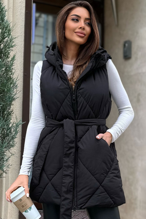 Women's vest Freever UF 20801 black