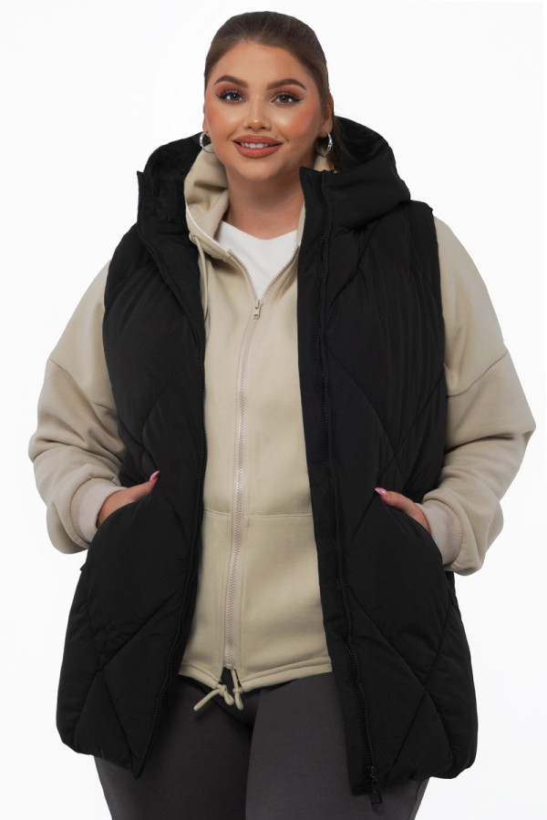 Women's vest Freever UF 20802 black
