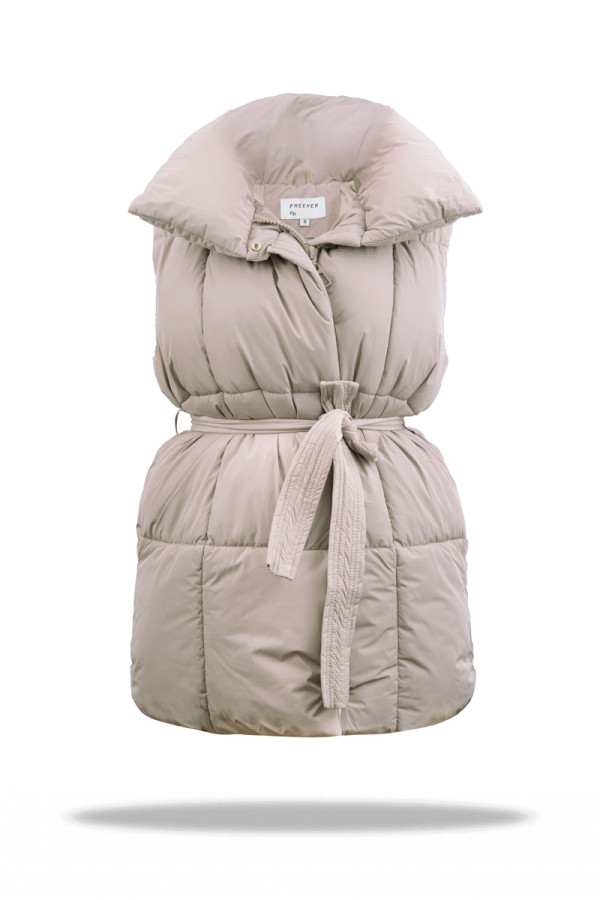 Women's vest Freever UF 20803 Beige, Фото №3- freever.ua