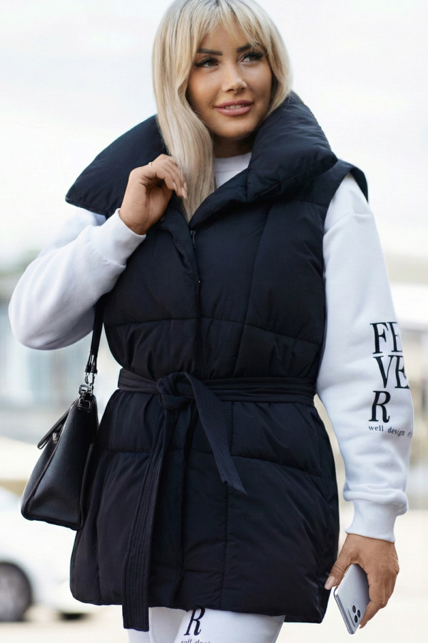 Women's vest Freever UF 20803 black