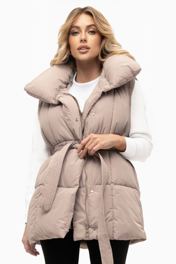 Women's vest Freever UF 20803 Beige