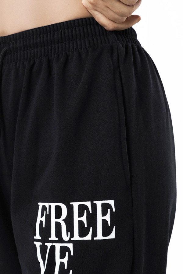 Sporthose für Damen Freever UF 20812 schwarz, Фото №4- freever.ua