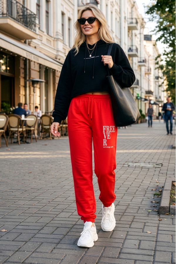 Sporthose für Damen Freever UF 20812 rot
