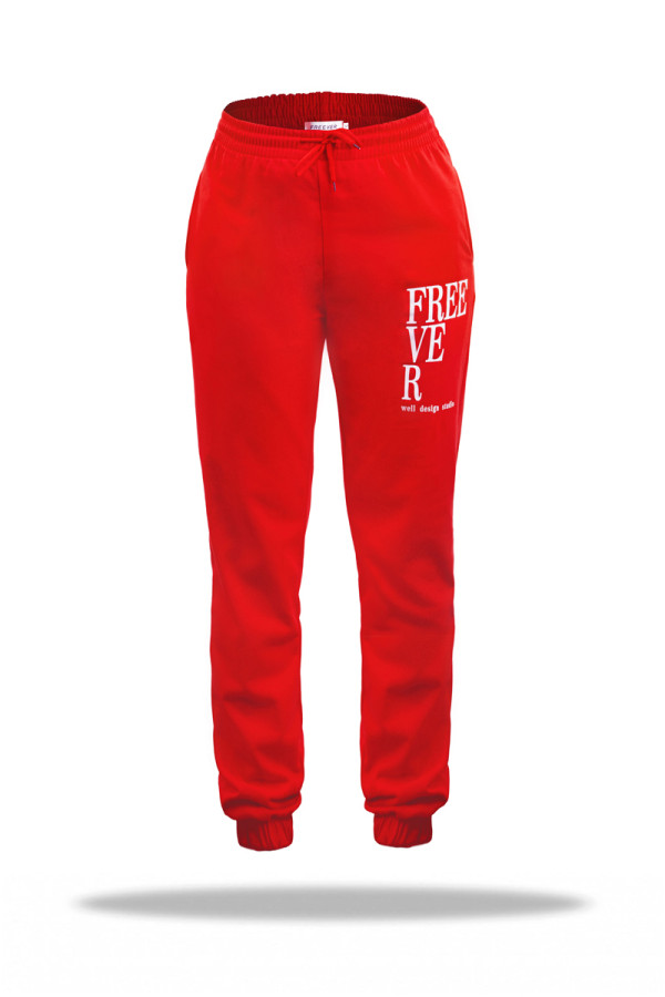 Women's sports pants Freever UF 20812 red, Фото №5- freever.ua