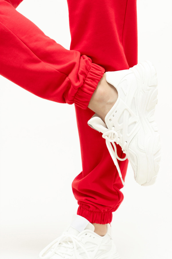 Women's sports pants Freever UF 20812 red, Фото №4- freever.ua