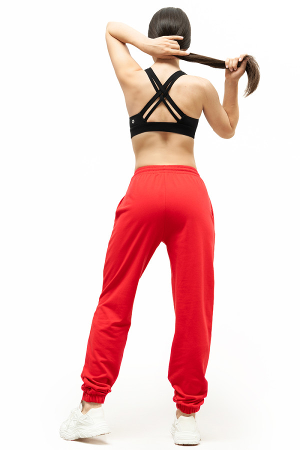 Sporthose für Damen Freever UF 20812 rot, Фото №5- freever.ua