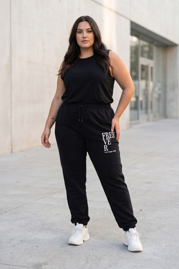 Women's sports pants Freever UF 20813 black