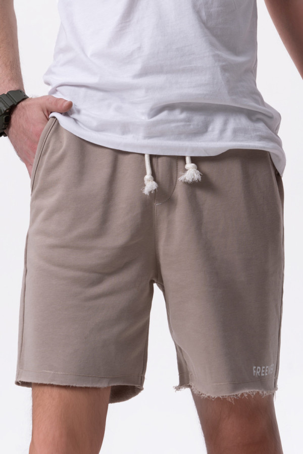Men's shorts Freever UF 20861 beige