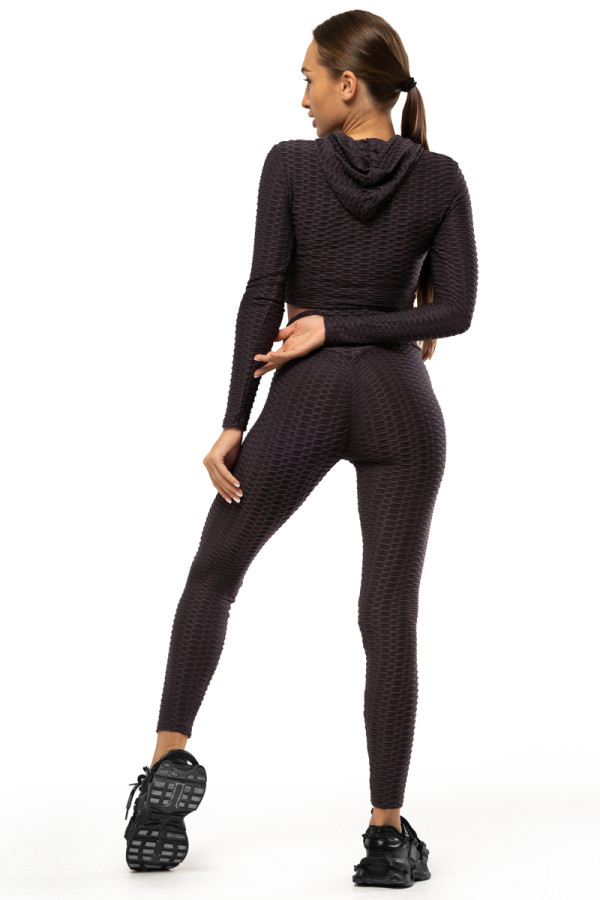 Fitness suit for women Freever UF 21001 brown, Фото №3- freever.ua