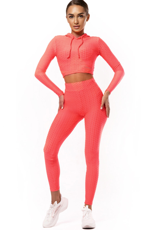 Fitness suit for women Freever UF 21001 coral
