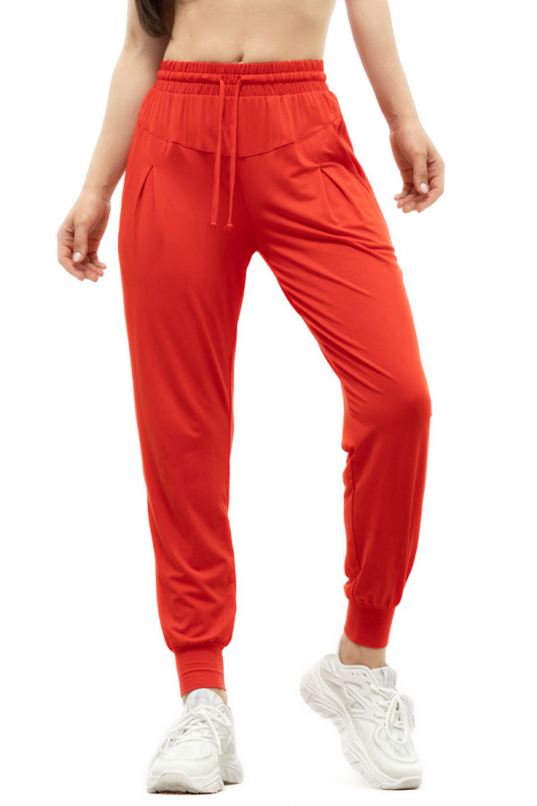 Women's sports pants Freever UF 21009 red