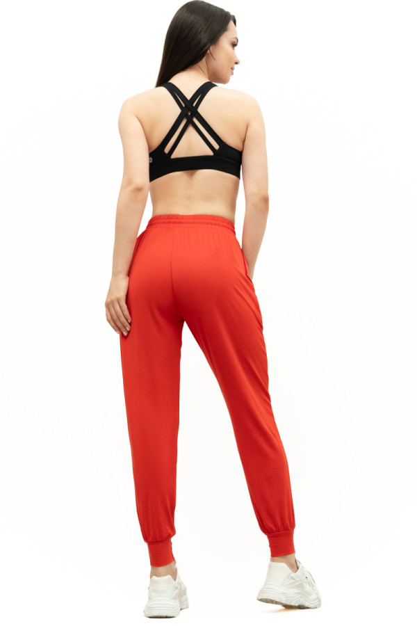 Women's sports pants Freever UF 21009 red, Фото №4- freever.ua