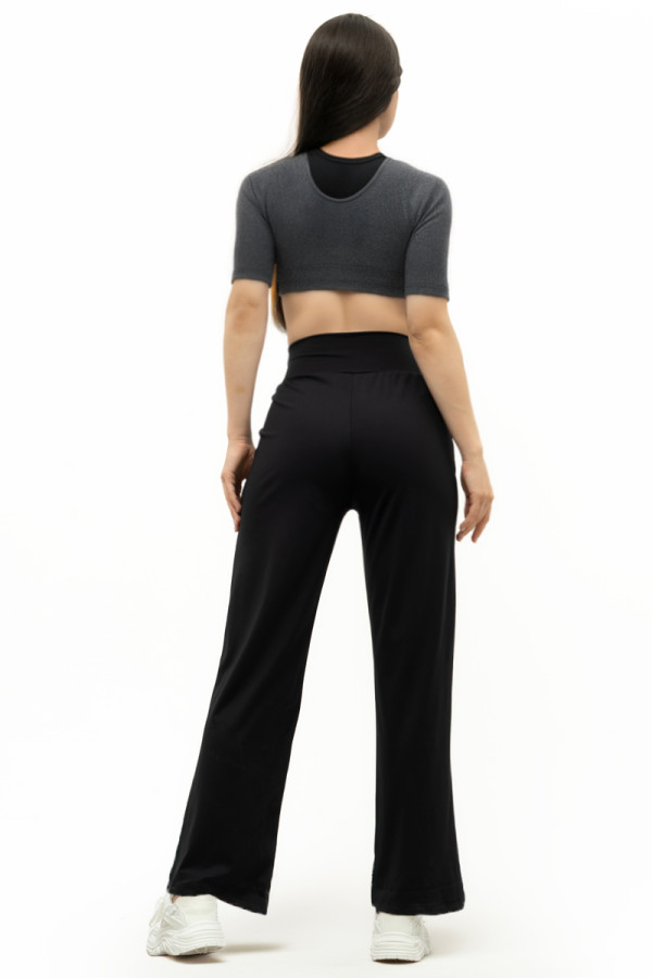 Fitness pants for women Freever UF 21011 black, Фото №4- freever.ua