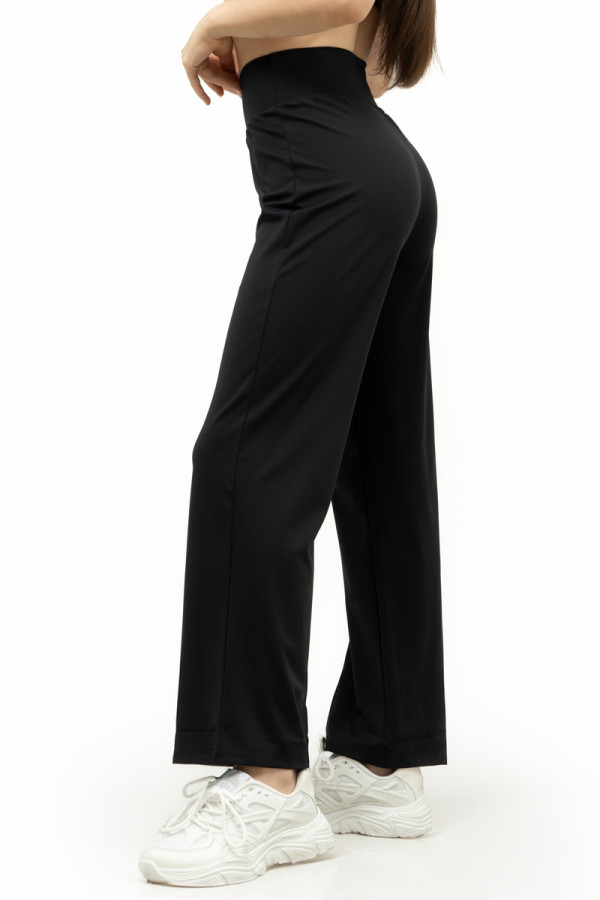 Fitness pants for women Freever UF 21011 black, Фото №3- freever.ua