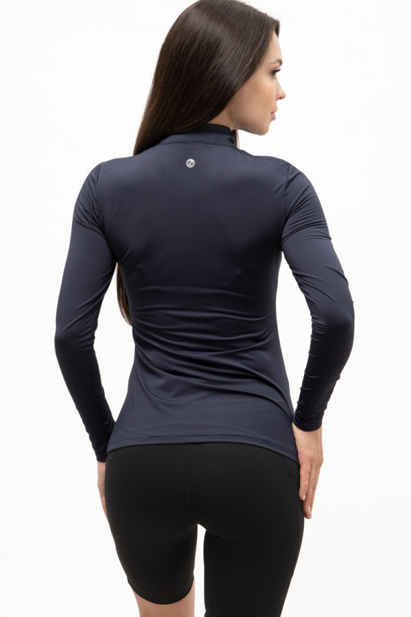 Rashguard for women's fitness Freever UF 21012 blue, Фото №3- freever.ua