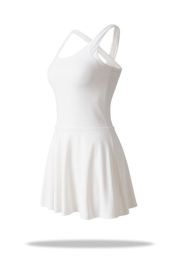 Women's dress Freever NF 21017 white