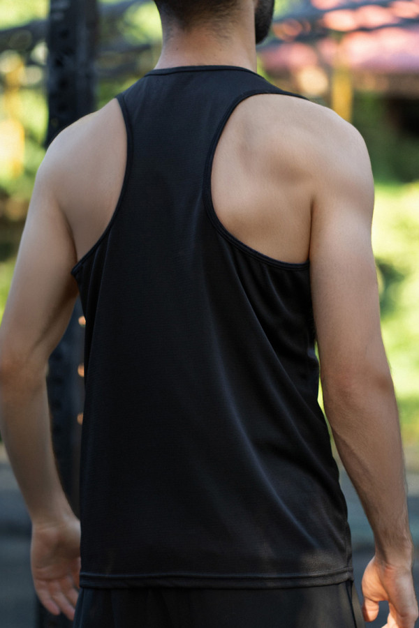 Men's T-shirt Freever NF 21018 black, Фото №5- freever.ua