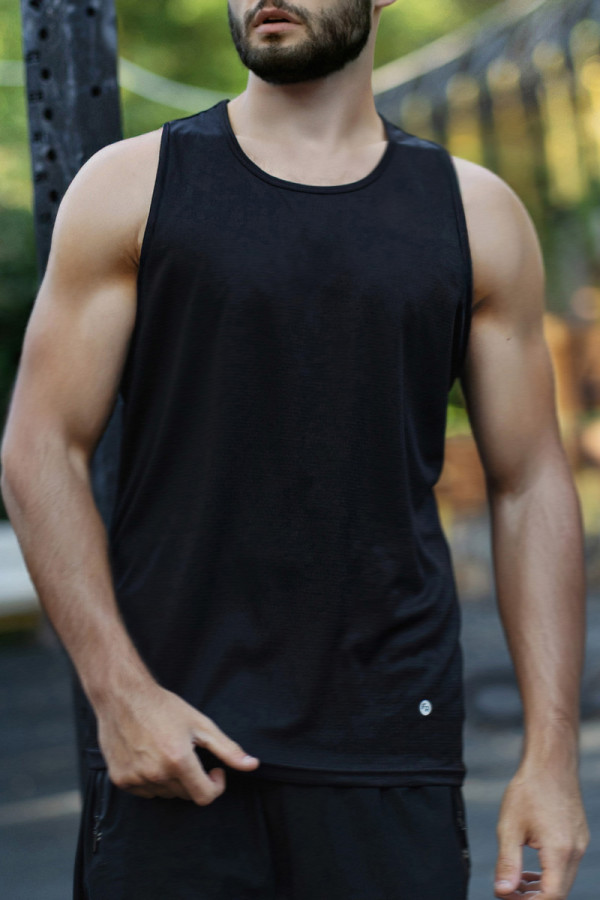 Men's T-shirt Freever NF 21018 black, Фото №2- freever.ua