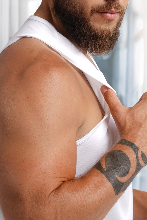 Men's T-shirt Freever NF 21018 white, Фото №3- freever.ua