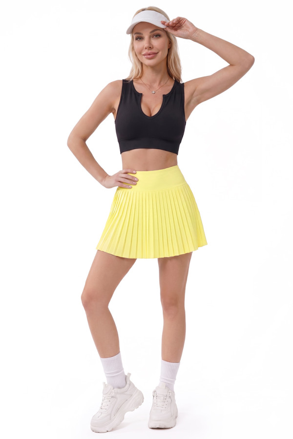 Women's skort Freever NF 21030 yellow